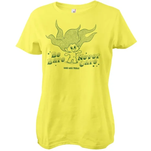 Be Bare Never Care Girly Tee