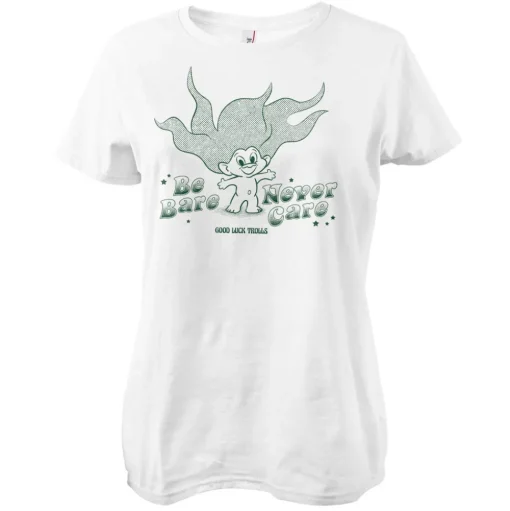 Be Bare Never Care Girly Tee