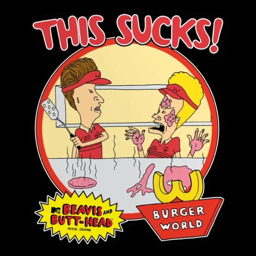 Beavis and Butt-Head - This Sucks Sticker