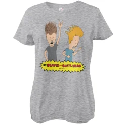 Beavis and Butt-Head Headbanging Girly Tee