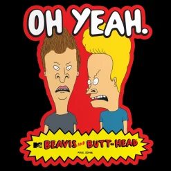 Beavis and Butt-Head Oh Yeah! Sticker