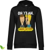 Beavis and Butt-Head Oh Yeah Girls Hoodie