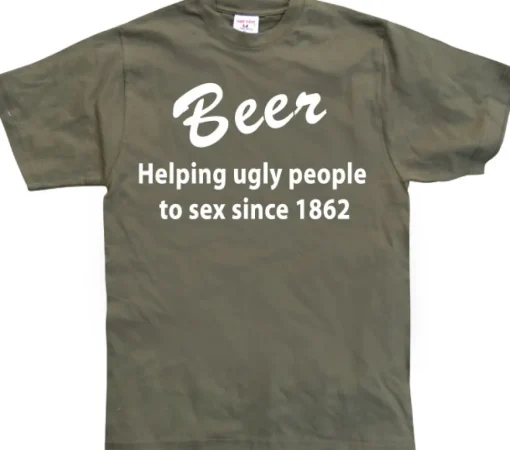 Beer, helping people.... T-Shirt