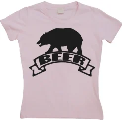 Beer-Bear Girly T-shirt