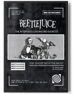 Beetlejuice - Ghost With The Most Poster