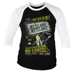 Beetlejuice - The Afterlife's Leading Bio-Exorcist Baseball 3/4 Sleeve