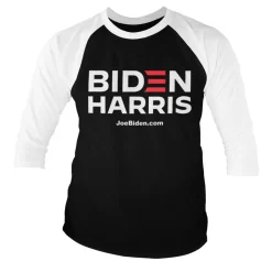 Biden Harris Baseball 3/4 Sleeve Tee