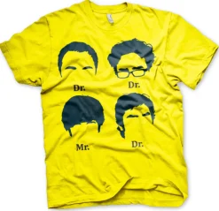 Big Bang Theory Prefix Heads T-Shirt