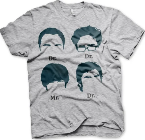 Big Bang Theory Prefix Heads T-Shirt