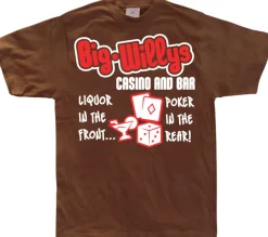 Big Willys Casino and Bar. T-Shirt