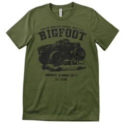 BIGFOOT Monster Car Crush T-Shirt