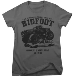 BIGFOOT Monster Car Crush Girly Tee
