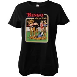 Bingo Digs A Hole Girly Tee