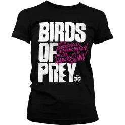 Birds Of Prey Logo Girly Tee