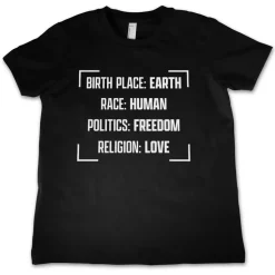 Birthplace - Earth Kids T-Shirt
