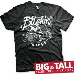Bitchin' Rides - Hot Rod Hot Girls Big & Tall T-Shirt