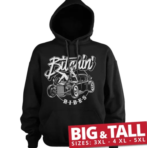 Bitchin' Rides - Hot Rod Hot Girls Big & Tall Hoodie