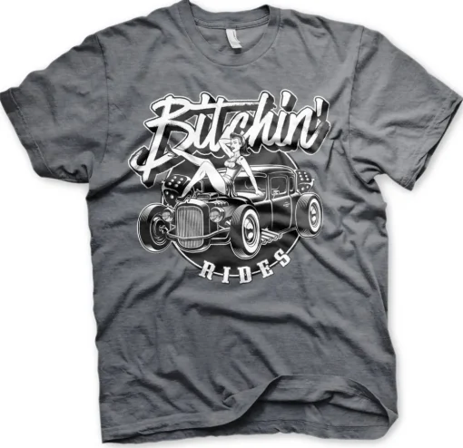 Bitchin' Rides - Hot Rod Hot Girls T-Shirt
