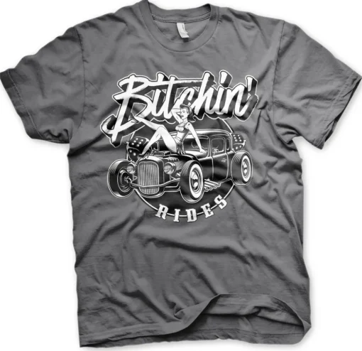 Bitchin' Rides - Hot Rod Hot Girls T-Shirt