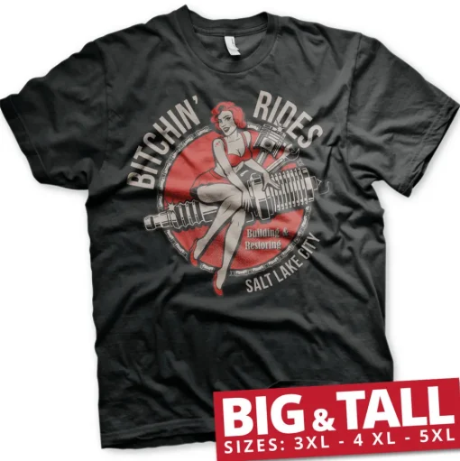 Bitchin' Rides - Salt Lake City Big & Tall T-Shirt