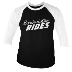 Bitchin' Rides Logo Baseball 3/4 Sleeve Tee