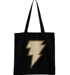 Black Adam - Lightning Logo Tote Bag