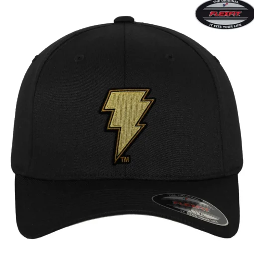 Black Adam - Lightning Patch Flexfit Cap
