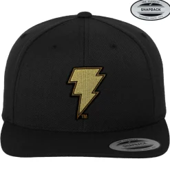Black Adam - Lightning Patch Snapback Cap