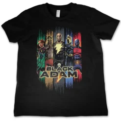Black Adam Characters Kids T-Shirt