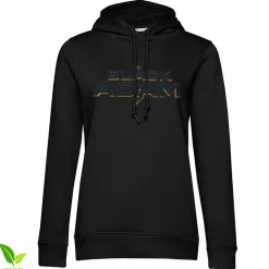 Black Adam Dark Logo Girls Hoodie