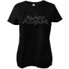 Black Adam Dark Logo Girly Tee