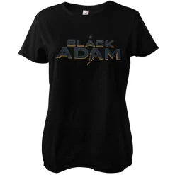 Black Adam Dark Logo Girly Tee