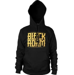 Black Adam Gold Logo Hoodie
