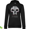 Black Mana Skull Girls Hoodie