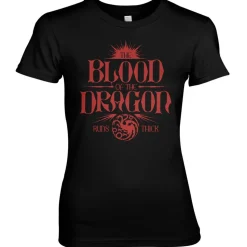 Blood Of The Dragon Runs Thick Girly Tee