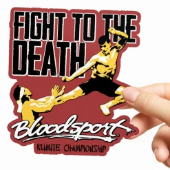 Bloodsport - Fight To The Death Sticker