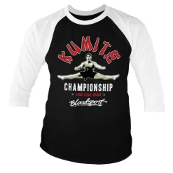 Bloodsport - Kumite Championship Baseball 3/4 Sleeve Tee