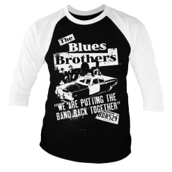 Blues Brothers - Band Back Together Baseball 3/4 Sleeve Tee