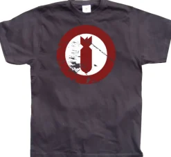Bomb Icon Grunge T-Shirt