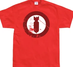 Bomb Icon Grunge T-Shirt