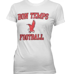 Bon Temps Football Girly Tee