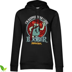 Boober - Happier Than I Look Girls Hoodie