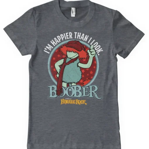 Boober - Happier Than I Look T-Shirt