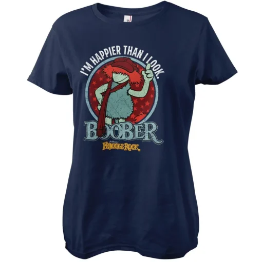 Boober - Happier Than I Look Girly Tee
