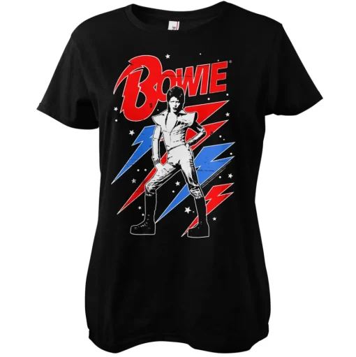 Bowie - Lightning Bolt Girly Tee
