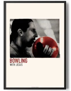 Bowling With Jesus Poster