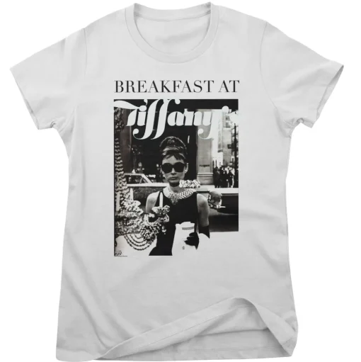 Breakfast At Tiffany's Girly Tee