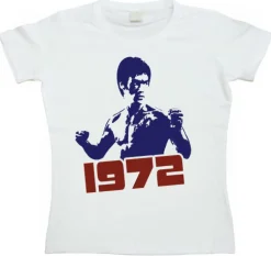 Bruce Lee 1972 Girly T-shirt