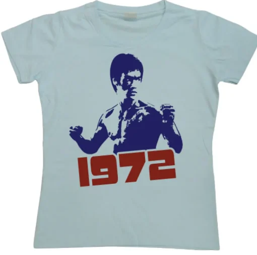 Bruce Lee 1972 Girly T-shirt