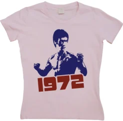 Bruce Lee 1972 Girly T-shirt